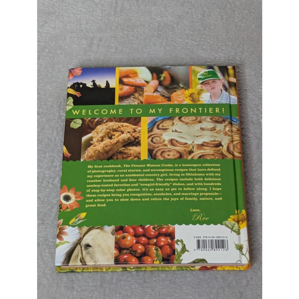 The Pioneer Woman Cooks Cookbook One Size Orange Green New